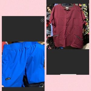Scrub bundle- pair of pants and top 2x